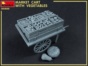 MiniArt 35623 MARKET CART WITH VEGETABLES 35623 1/35 – zdjęcie 4