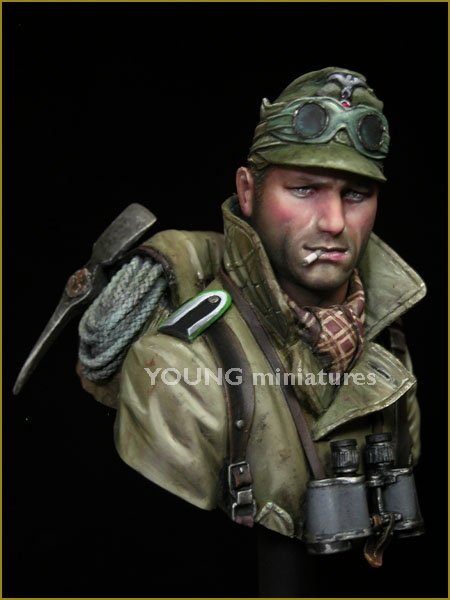 Young Miniatures YM1836 GERMAN GEBIRGSJAGER 1942 1/10 – zdjęcie 8