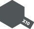 Tamiya X10 Gun Metal (80010) Enamel Paint – zdjęcie 2