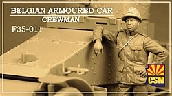 Copper State Models F35-011 Belgian Armored car crewman 1/35