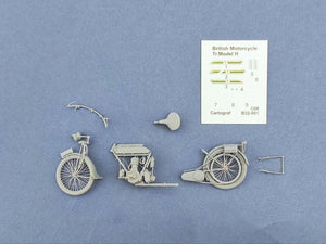 Copper State Models B32-001 Copper State Models B32-001 British Motorcycle Tr.Model H 1/32 – zdjęcie 5