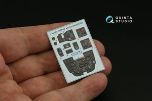 Quinta Studio QDS-32143 P-51D/K Mustang 3D-Printed coloured Interior on decal paper (Dragon) (Small version) 1/32 – zdjęcie 5