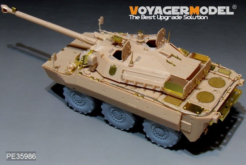 Voyager Model PE35986 Modern French AMX-10RCR Tank Destroyer Basic For TigerModel 4602 1/35 – image 9
