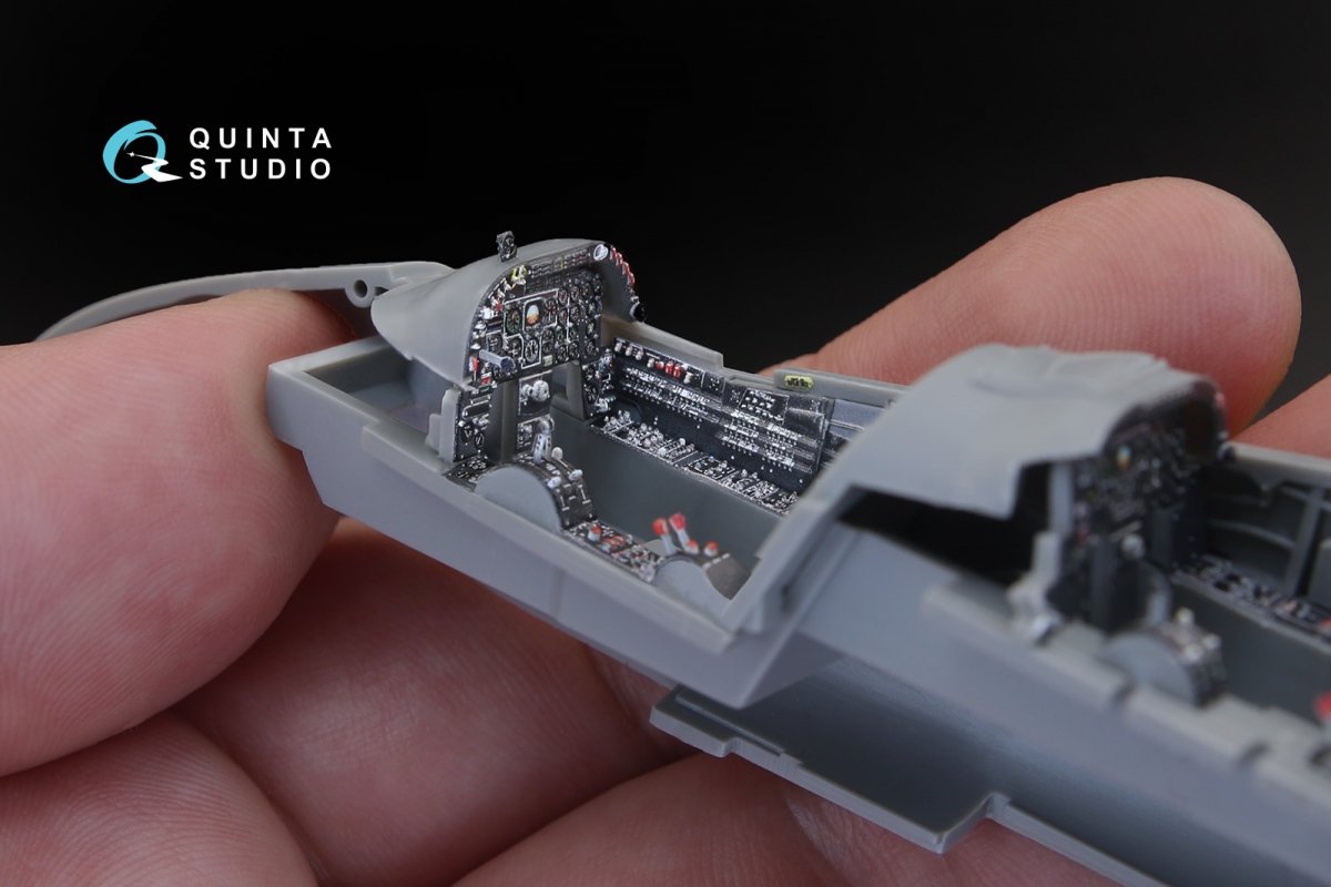Quinta Studio QD48179 IA 58 Pucara 3D-Printed &amp;amp; coloured Interior on decal paper (for Kinetic kit) 1/48 – zdjęcie 4