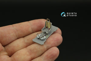 Quinta Studio QD48390 Macchi C.202 Folgore Late 3D-Printed &amp;amp; coloured Interior on decal paper (Hasegawa/Eduard) 1/48 – immagine 12