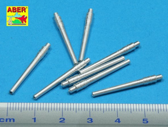 Aber 350L-35 Set of 8 pcs 356 mm barrels for Kongo, Haruna, Hiei, Kirishima 1/350 – zdjęcie 2
