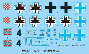 Hobby Boss 80227 Bf109 G-10 1/72 – zdjęcie 3