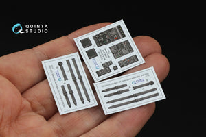 Quinta Studio QD35148 AH-6J/MH-6J 3D-Printed &amp;amp; coloured Interior on decal paper (Kitty Hawk) 1/35 – zdjęcie 10