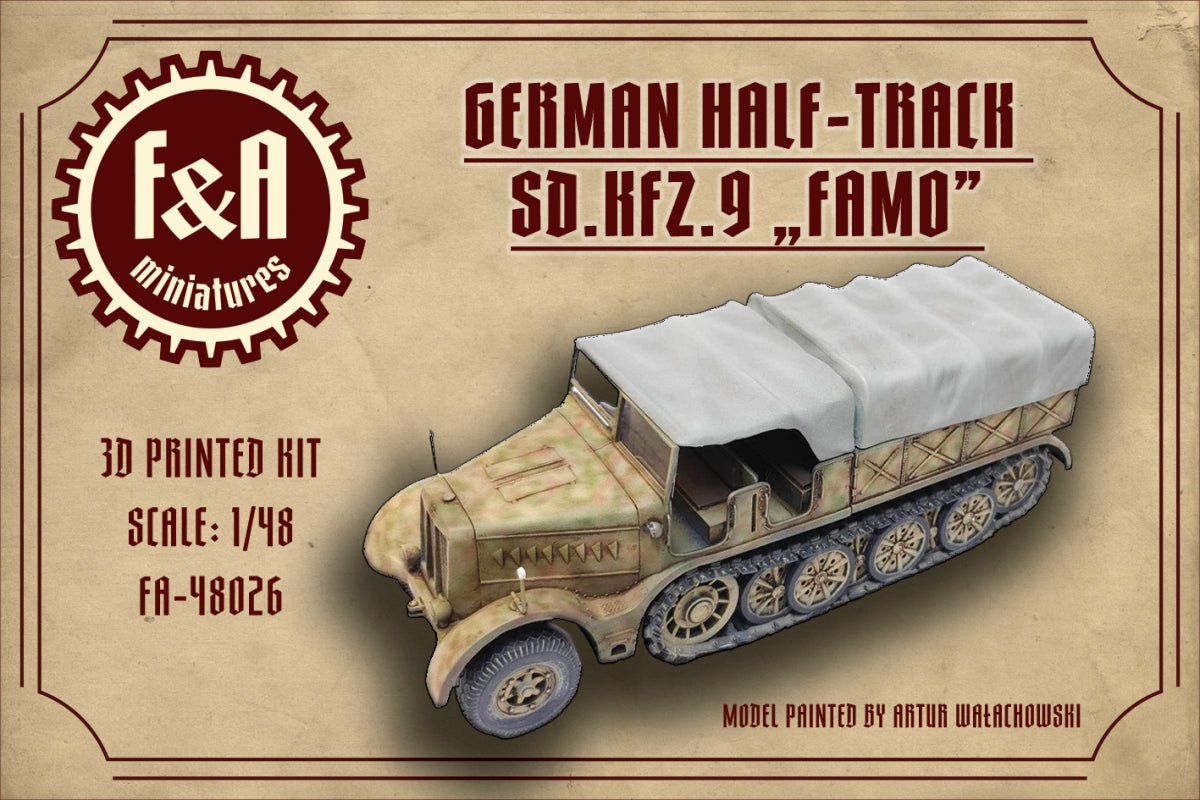 F&amp;amp;A Miniatures FA-48026 Sd.Kfz. 9 1/48