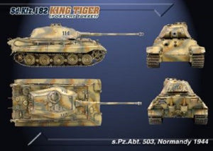 Dragon 6189 Sd. Kfz. 182 King Tiger (Porsche Turret) 1/35 – image 2