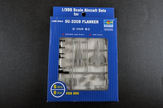 Trumpeter 06230 SU-33UB FLANKER (6pcs.) 1/350