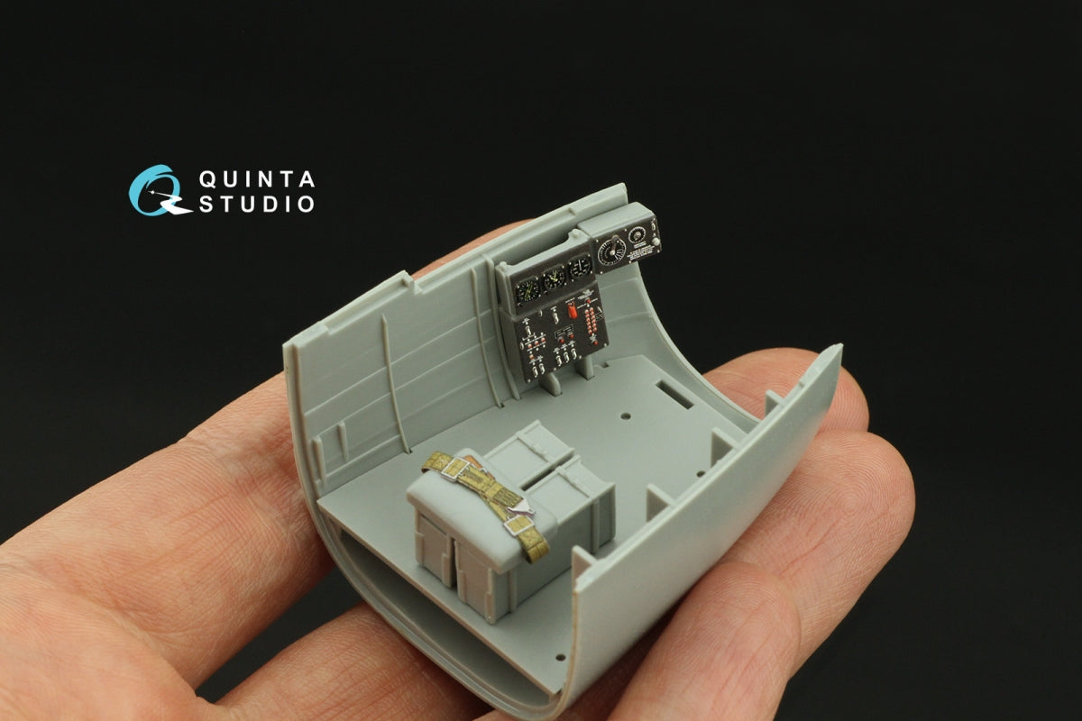 Quinta Studio QD32203 B-25J Mitchell Glass nose 3D-Printed &amp;amp; coloured Interior on decal paper (HK models) 1/32 – zdjęcie 10