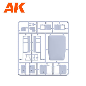 AK Interactive AK35001 FJ43 SUV WITH HARD TOP 1/35 – zdjęcie 13