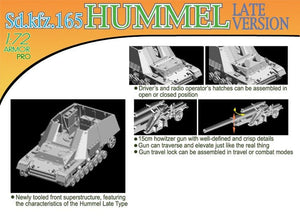 Dragon 7301 Sd.Kfz.165 HUMMEL Late Version 1/72 – zdjęcie 4
