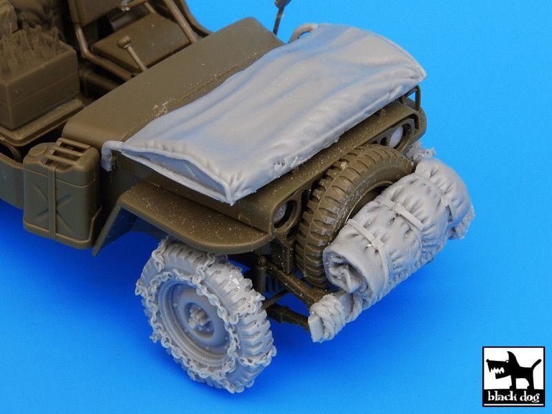 Black Dog T35045 US Jeep accessories set 1/35 – zdjęcie 2