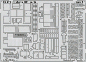 Eduard 36279 Merkava IID 1/35 ACADEMY – zdjęcie 2