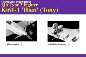 Dragon 5028 IJA Type 3 Fighter Ki61-1 &amp;#39;Hien&amp;#39; (Tony) 1/72 – zdjęcie 2