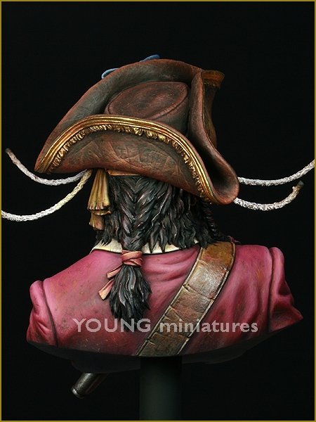 Young Miniatures YH1823 BLACK BEARD 1718 Queen Anne&amp;#39;s Revenge 1/10 – zdjęcie 5