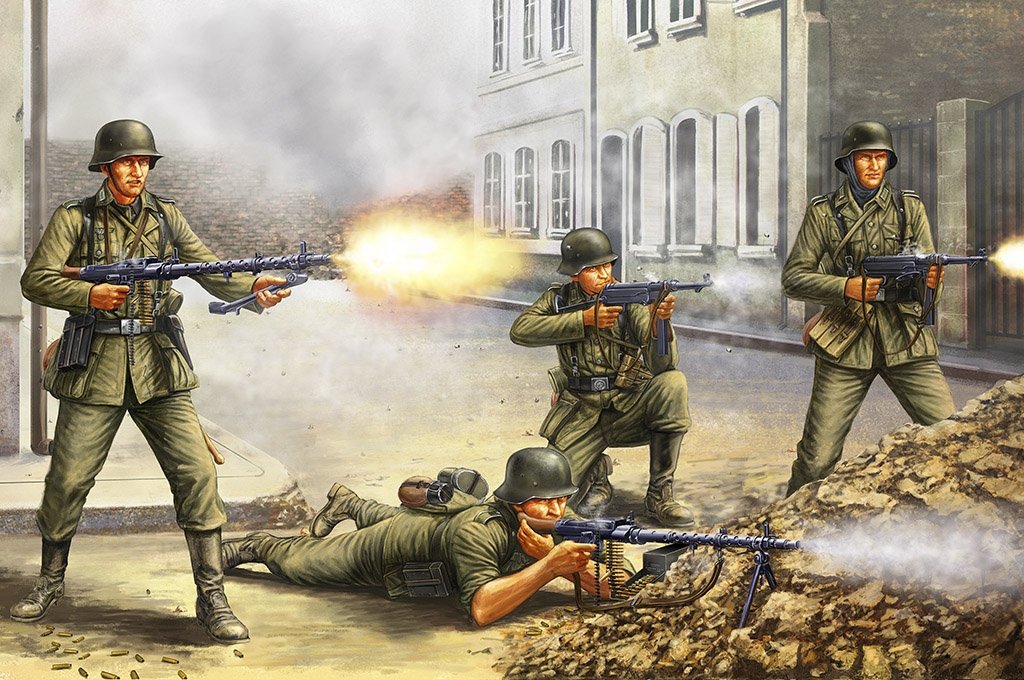 Hobby Boss 84416 German Infantry &amp;quot;The Barrage Wall&amp;quot; 1/35