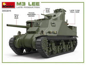 MiniArt 35214 M3 LEE LATE PROD 1/35 – immagine 2