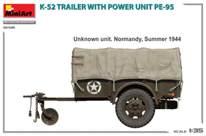 MiniArt 35426 K-52 TRAILER w/POWER UNIT PE-95 1/35 – zdjęcie 6