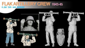 Dragon 6275 Flak Artillery Crew(Winter1943-45) 1/35 – zdjęcie 2