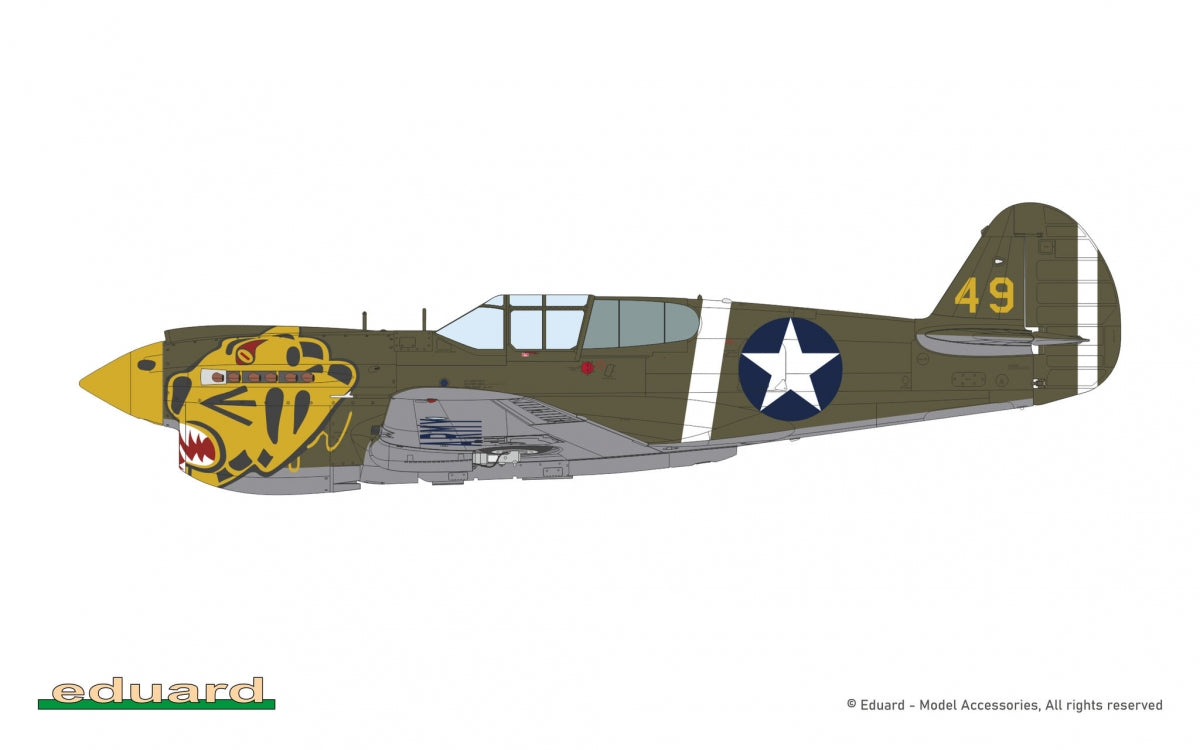 Eduard 11185 Pacific Star P-40E Warhawk - The Limited Edition 1/48 – image 7