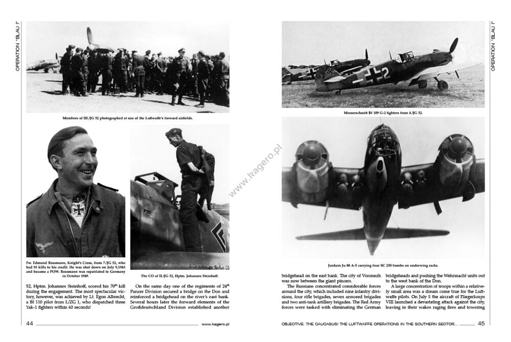 Kagero 12018 Objective: the Caucasus! The Luftwaffe operations in the southern sector of the Eastern Front: May – August, 1942 EN – zdjęcie 4
