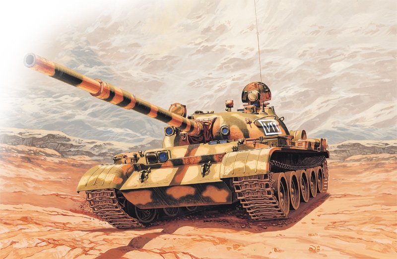 Italeri 7006 T-62 Russian Tank 1/72 – zdjęcie 2