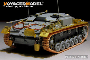 Voyager Model PE35837 WWII German StuG.III Ausf.E fenders For DRAGON 6688 1/35 – zdjęcie 2
