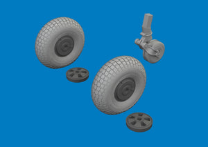 Eduard 672403 Mosquito wheels Tamiya 1/72 – immagine 3