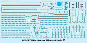 Trumpeter 06725 PLA Navy type 002 Aircraft Carrier 1/700 – zdjęcie 7