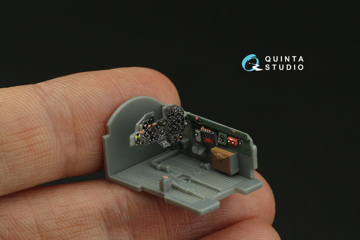Quinta Studio QD72122 P-47D Thunderbolt Razorback 3D-Printed &amp;amp; coloured Interior on decal paper (Tamiya) 1/72 – zdjęcie 9