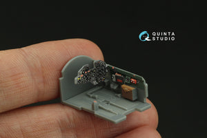 Quinta Studio QD72122 P-47D Thunderbolt Razorback 3D-Printed &amp;amp; coloured Interior on decal paper (Tamiya) 1/72 – zdjęcie 9