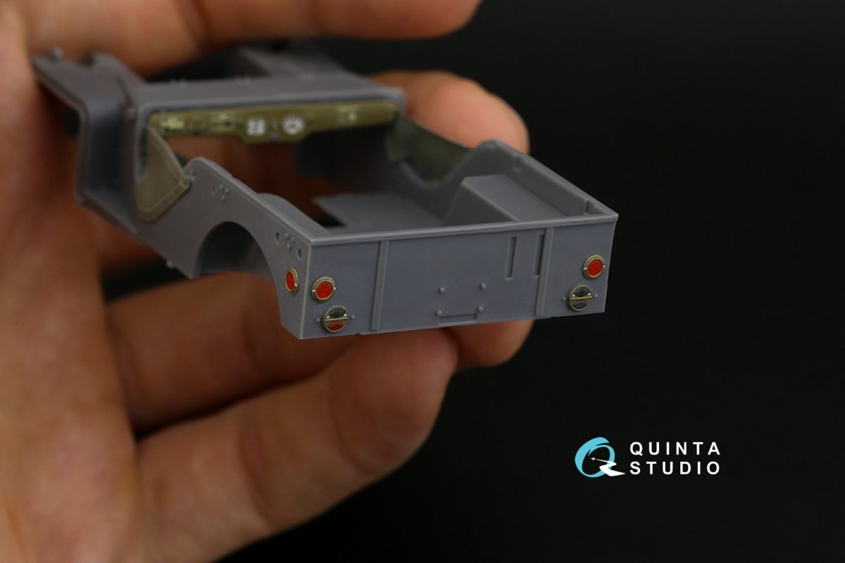 Quinta Studio QD35046 Bantam 40 BRC 3D-Printed &amp;amp; coloured Interior on decal paper ( Mini Art ) 1/35 – zdjęcie 4