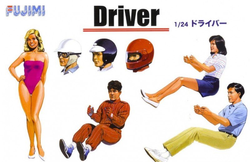 Fujimi 114910 Driver 1/24