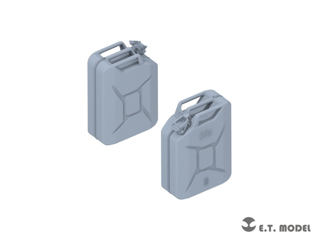 E.T. Model P35-263 Russian 20L FUEL CANS SET 5+5 1/35 – zdjęcie 2