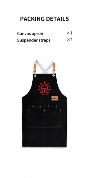 DSPIAE CAN-01 Canvas Working Apron – image 2