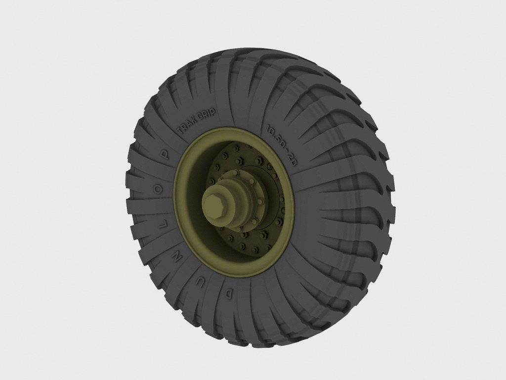Panzer Art RE35-305 Matador/Dorchester/AEC Road wheels (Dunlop) 1/35 – image 2