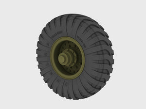 Panzer Art RE35-305 Matador/Dorchester/AEC Road wheels (Dunlop) 1/35 – image 2