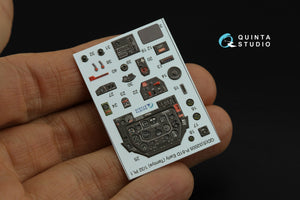 Quinta Studio QDS-32005 P-51D (Early) 3D-Printed coloured Interior on decal paper (Tamiya) (small version) 1/32 – zdjęcie 5