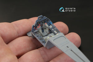 Quinta Studio QD32055 FW 190A-5 3D-Printed &amp;amp; colored Interior on decal paper (for Hasegawa kit) 1/32 – image 7