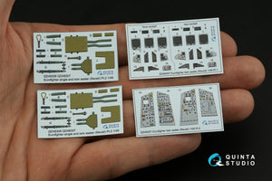 Quinta Studio QD48307 Eurofighter twin seater 3D-Printed coloured Interior on decal paper (Revell) 1/48 – zdjęcie 5