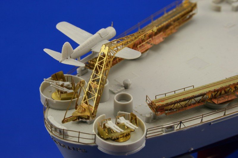 Eduard 53018 USS BB-55 North Carolina 1/350 Trumpeter – zdjęcie 16