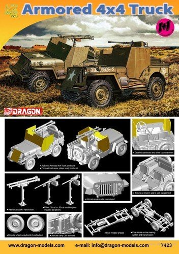 Dragon 7423 Armored 4x4 Truck (1/72) – image 2