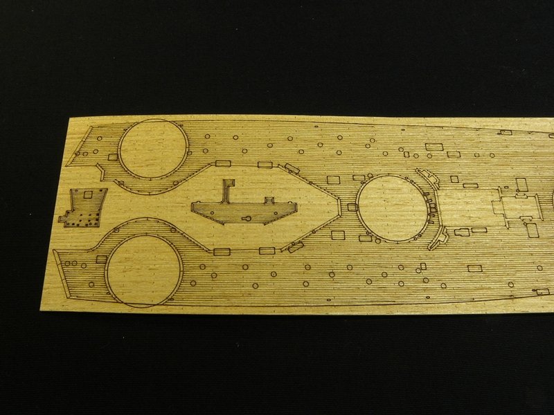 Pontos 35028WD1 HMS Dreadnought Wooden Deck set 1907 1/350 – image 2