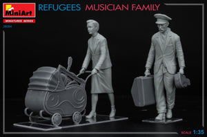 MiniArt 38084 REFUGEES. MUSICIAN FAMILY 1/35 – image 3