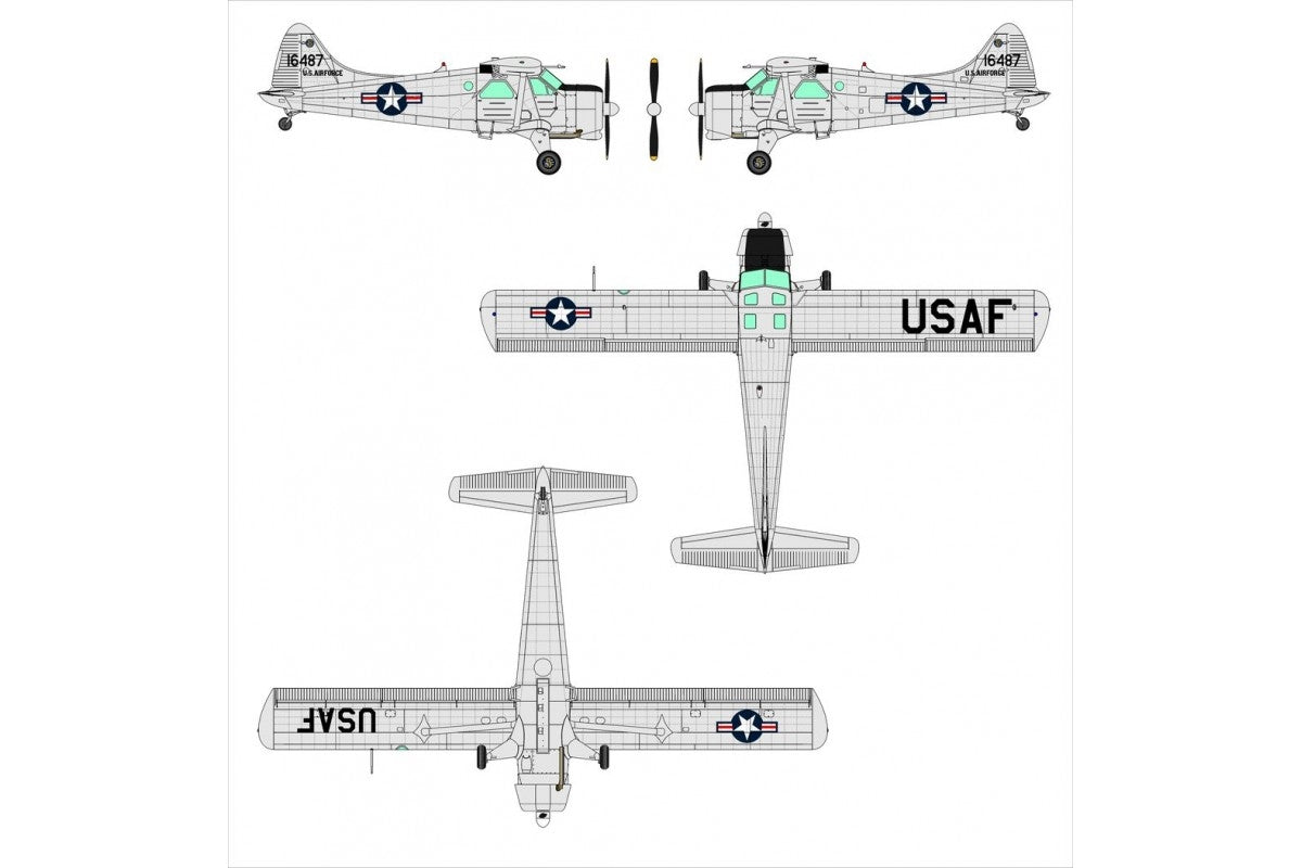 Dora Wings 48059 L-20A/U-6A Beaver 1/48 – zdjęcie 8