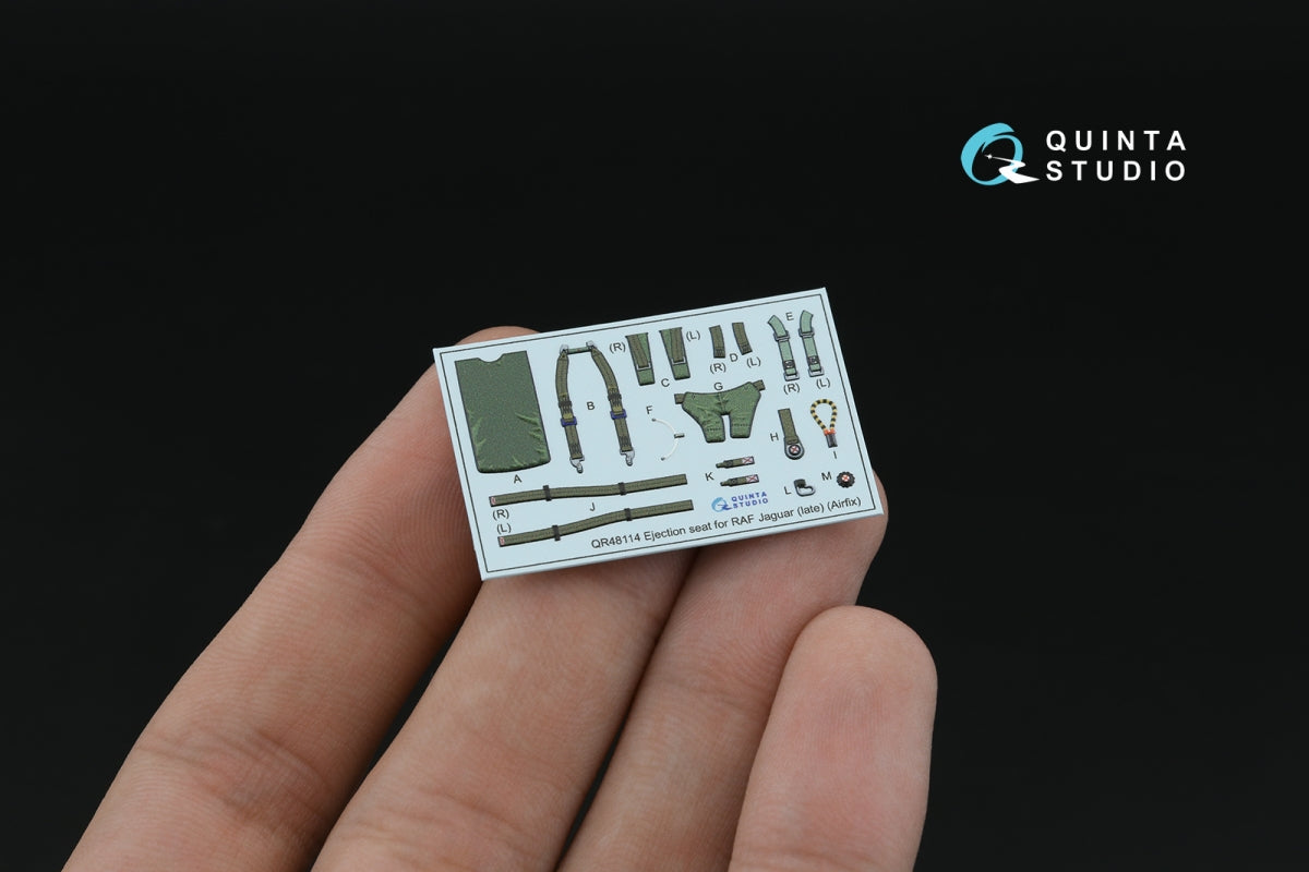 Quinta Studio QD48613 Jaguar Gr.1A 3D-Printed &amp;amp; coloured Interior on decal paper (Airfix) 1/48 – zdjęcie 11