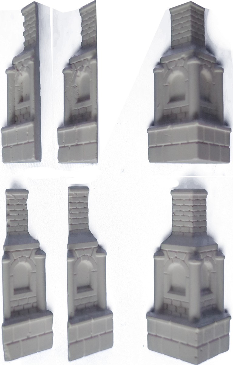 RT-Diorama 35017 Bridge Pillars (6pcs) 1/35 – zdjęcie 2